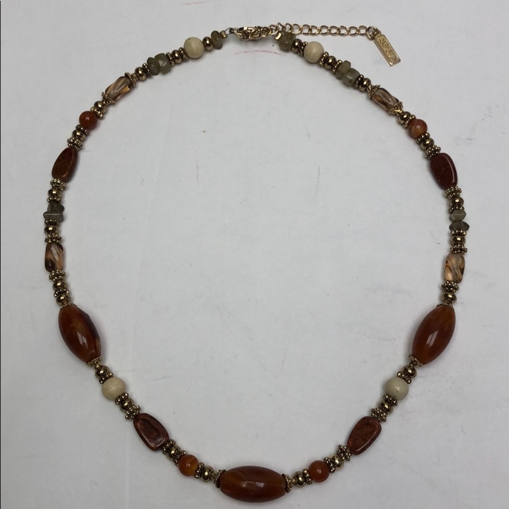 Napier Necklace Multi Gold Necklace New